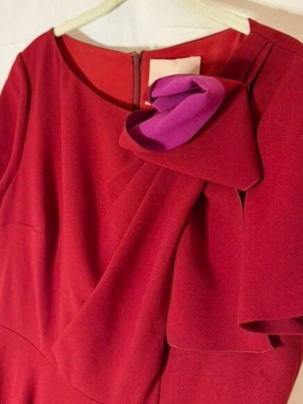 ROKSANDA Luna Midi Dress in Liberty Red Size UK 14 US 10 - Picture 7 of 9